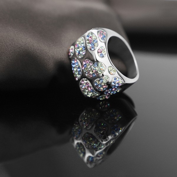 colorful CZ ring 03 colorful CZ ring 03