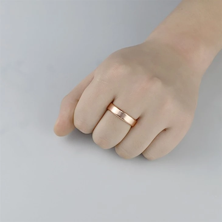 Magnetic Rose Gold Open Cuff Ring price Magnetic Rose Gold Open Cuff Ring price